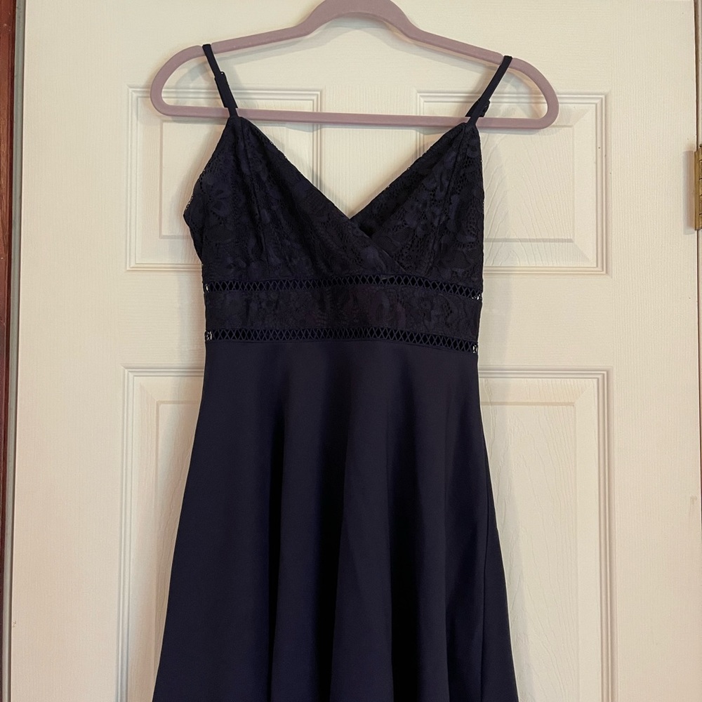 Navy Blue Homecoming dress